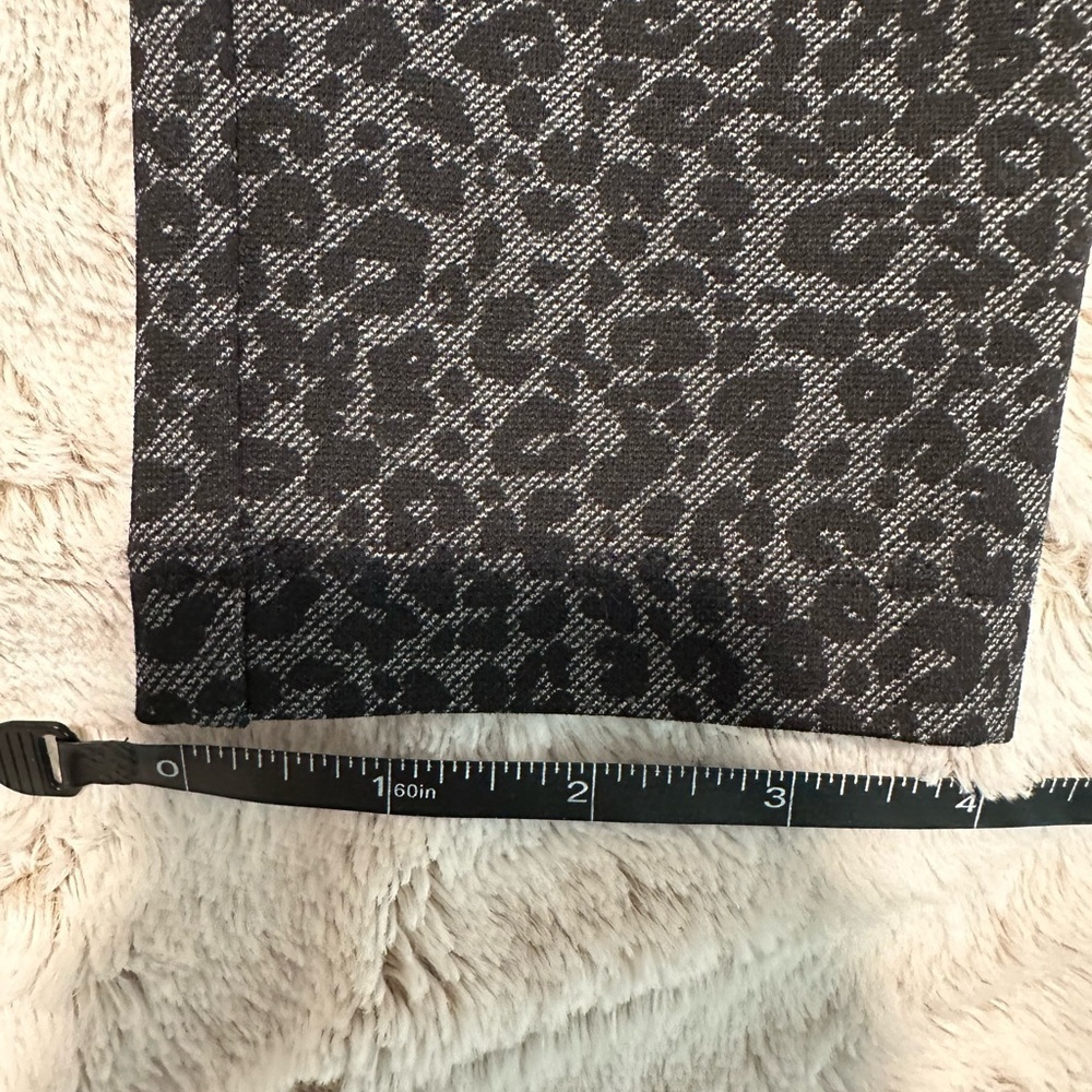 LOFT Ponte Knit Animal Print Leggings - Picture 11 of 13